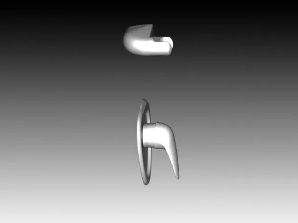 Shower Tap Set 3d model Shower Tap Set 3d model