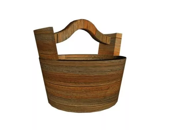 Small Corner Bathtub 3d model