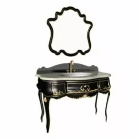 Antique Bathroom Vanity 3d model