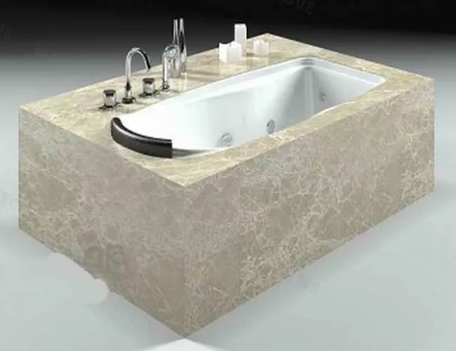 Undermount Bathtub 3d model Undermount Bathtub 3d model