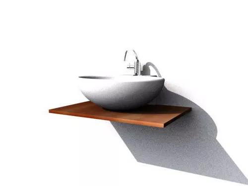 Bowl Basin Sink 3d model Bowl Basin Sink 3d model