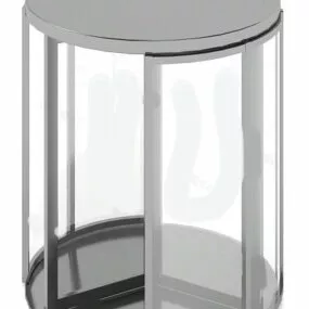 Round Shower Room 3d model
