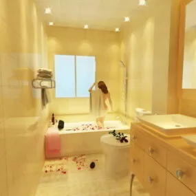 Modern Bathroom Design Ideas 3d model