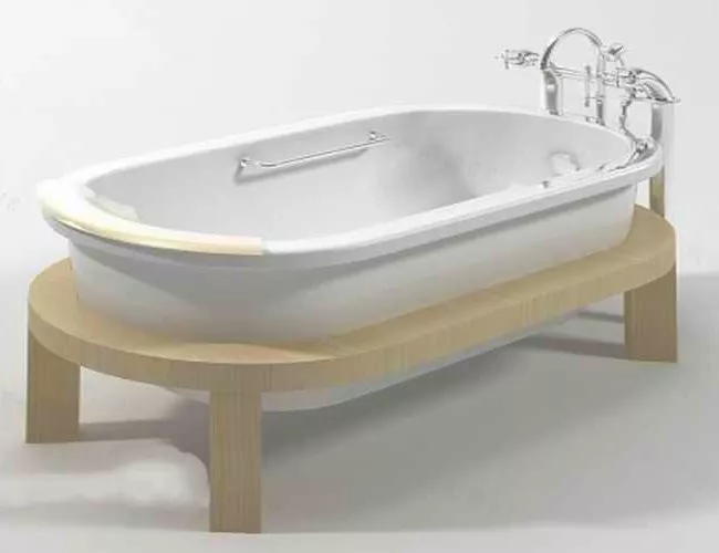 Home Compact Bathtub 3d model