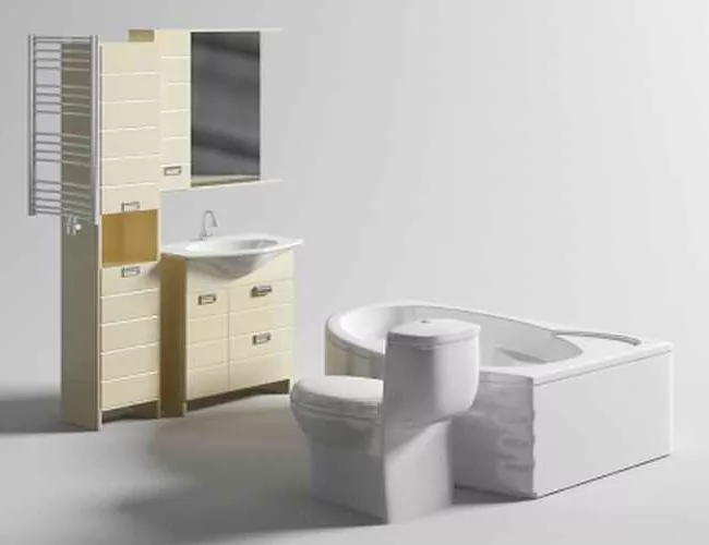 Bathtub Standard Size 3d model