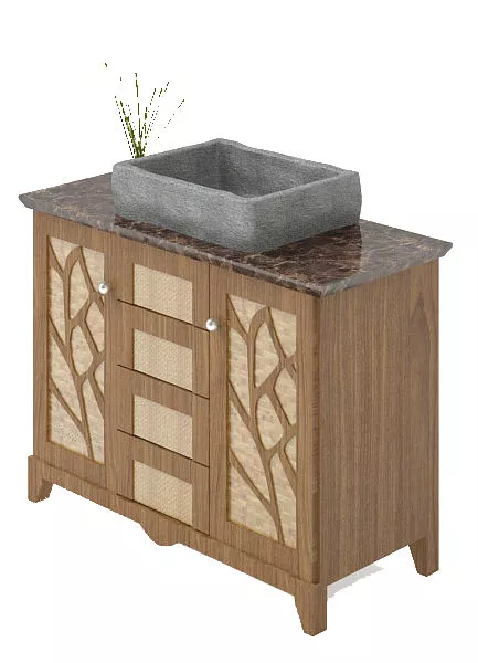 Single Sink, Hang Sink 3d model