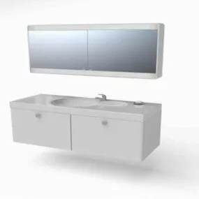 Bath Vanity Unit 3d model