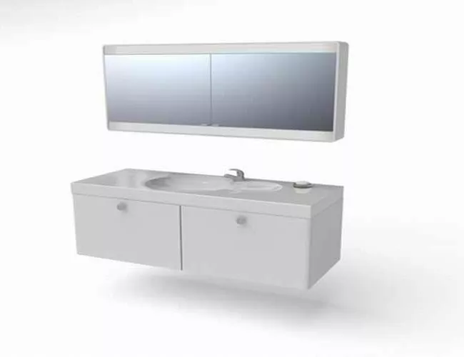 Bath Vanity Unit 3d model Bath Vanity Unit 3d model