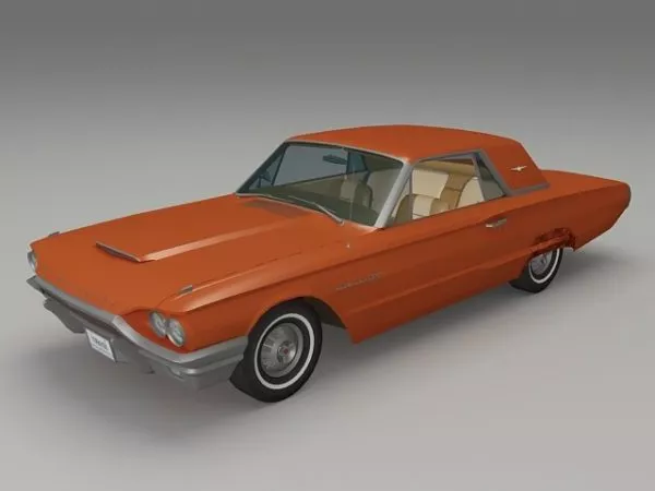 Ford F250 Pickup Car 3d model