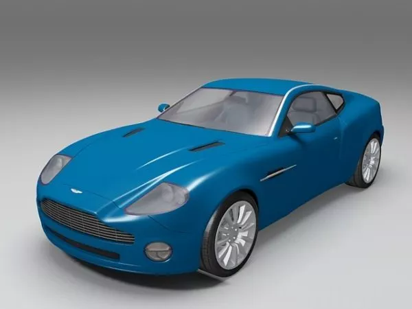 Aston Martin Vanquish 3d model Aston Martin Vanquish 3d model