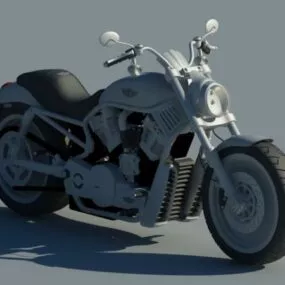Harley-davidson Motorcycle 3d model