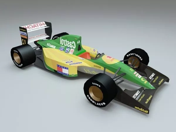 Formula One Ferrari Car 3d model