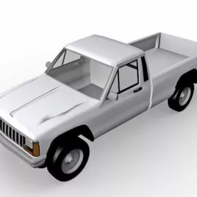 Jeep Pickup Truck 3d model