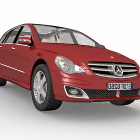 Mercedes R-class Mpv 3d model