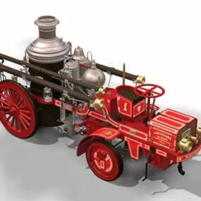Christie Front-wheel Drive Car 3d model