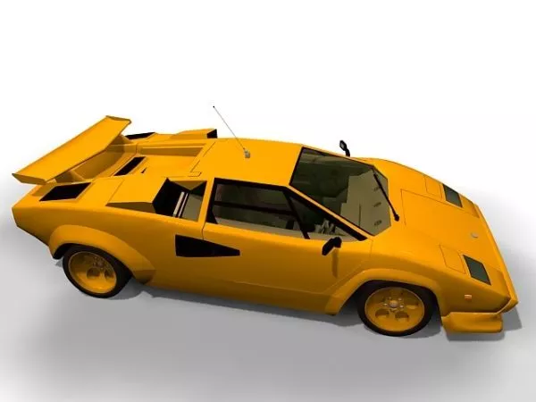 Lamborghini Diablo Gt 3d model Lamborghini Diablo Gt 3d model