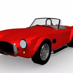 Vintage Roadster 3d model