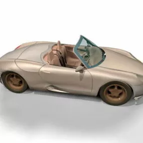 1993 Porsche Boxster Concept 3d model