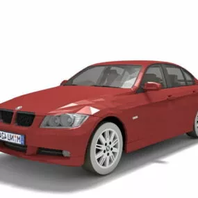 Bmw 3 Compact Executive Car 3d model