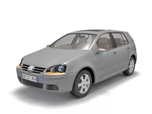 Volkswagen Beetle Toy Car 3d model