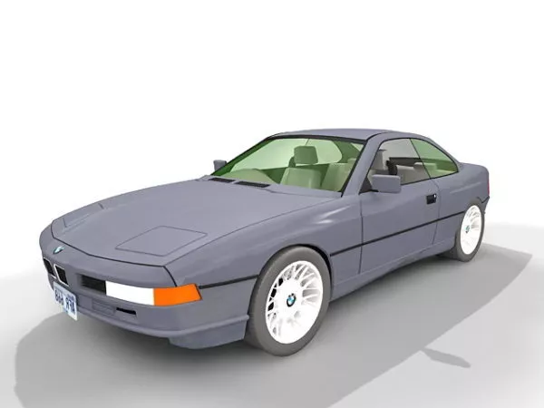 Bmw 8 Series Grand Tourer 3d model Bmw 8 Series Grand Tourer 3d model