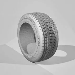 Car Tire 3d model