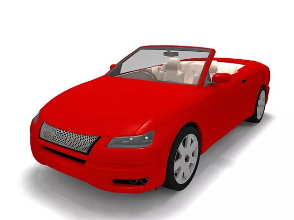 Maserati Alfieri White 3d model
