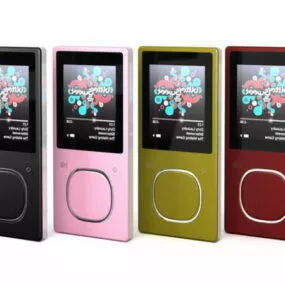 Mp3 Players 3d model