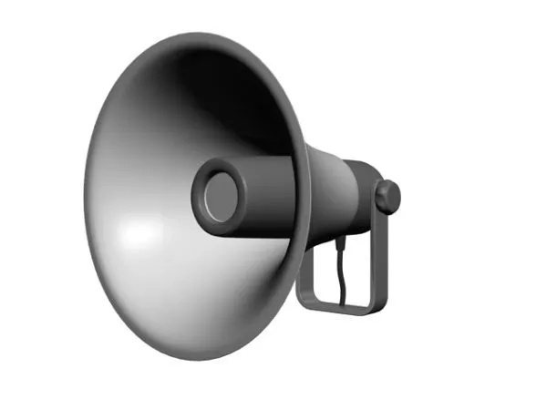 Desktop Speakers Three Unit 3d model