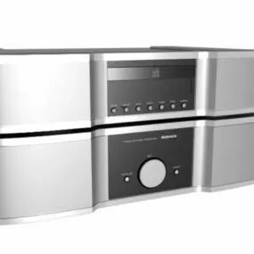 Xindak Hi-fi Amplifier And Cd Player 3d model