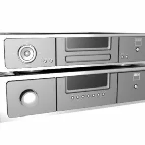 Nad Home Audiophile Amplifier And Disc Player 3d model
