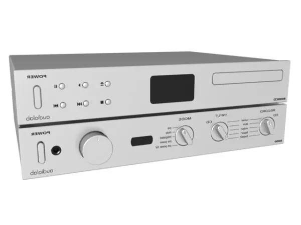 Audiolab Cd Player And Amplifier 3d model Audiolab Cd Player And Amplifier 3d model