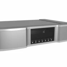 Compact Disc Audio Cd Player 3d model
