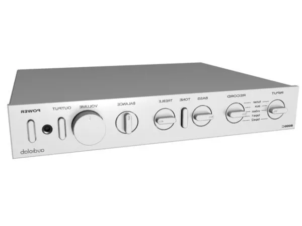 Audio Power Amplifier Device 3d model