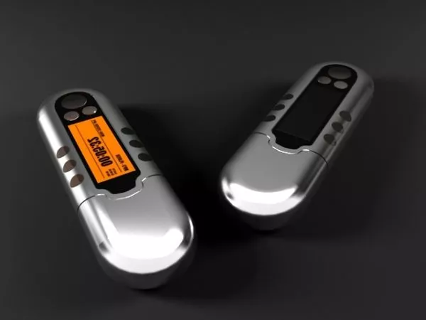 Portable Mp3 Players 3d model Portable Mp3 Players 3d model