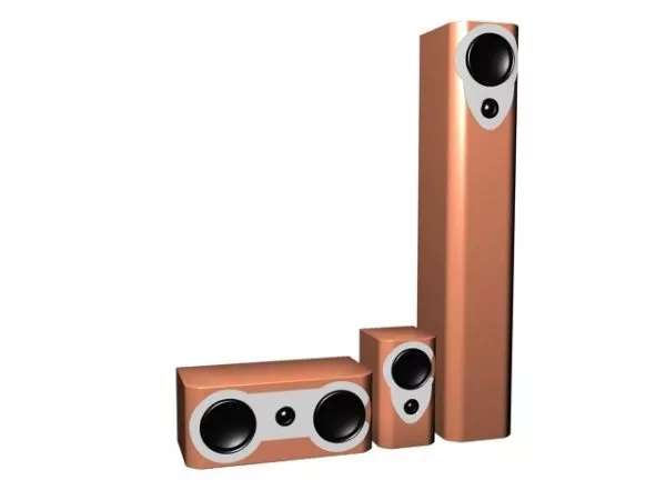 Woofer Speaker 3d model