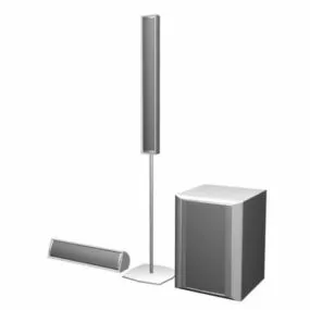 2.1 Speaker System 3d model