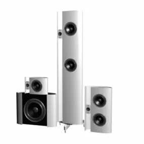 3.1 Channel Sound Bar System 3d model