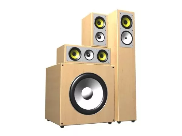 Megaphone Speaker 3d model
