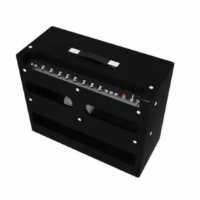 Fender Deluxe Guitar Amplifier 3d model