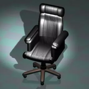 Executive Leather Chair 3d model