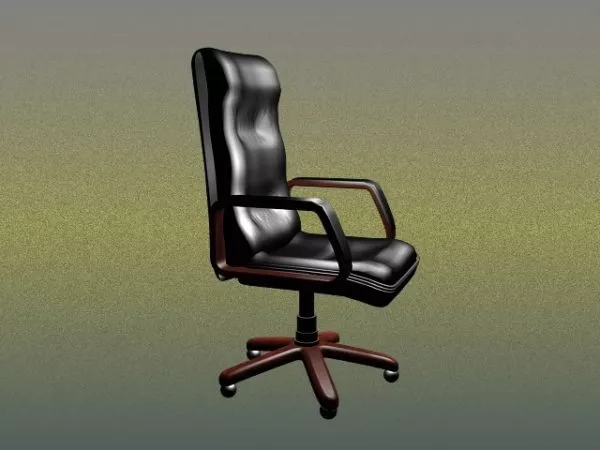 Executive Leather Chair 3d model Executive Leather Chair 3d model
