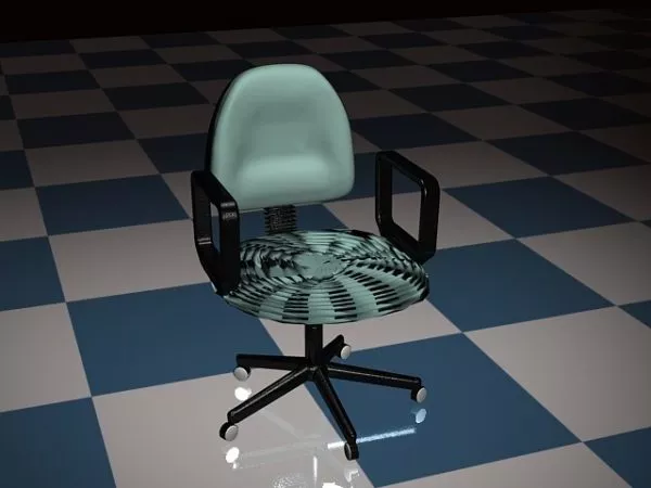 Fabric Office Chair 3d model Fabric Office Chair 3d model