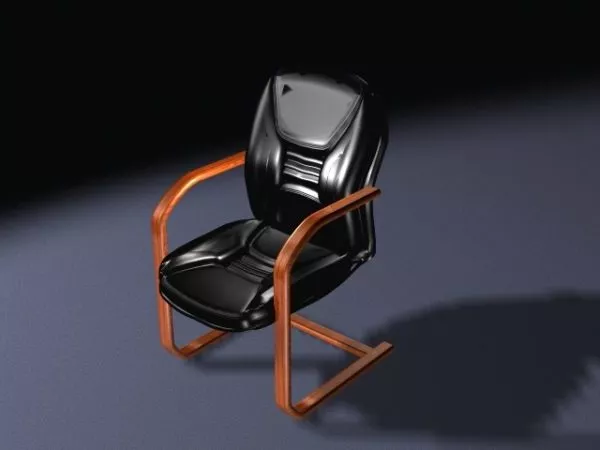 Executive Office Cantilever Chair 3d model Executive Office Cantilever Chair 3d model