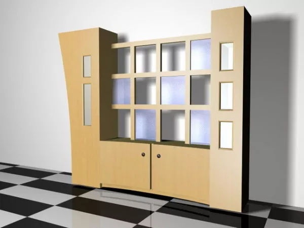 Home Display Shelves 3d model Home Display Shelves 3d model