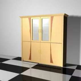 Clothing Wardrobe Furniture 3d model
