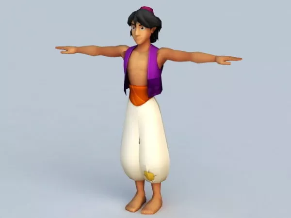 Disney Aladdin 3d model Disney Aladdin 3d model