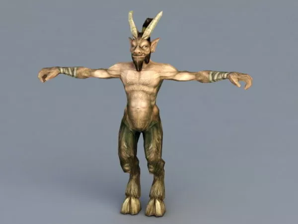 Humanoid Beast Creature 3d model Humanoid Beast Creature 3d model