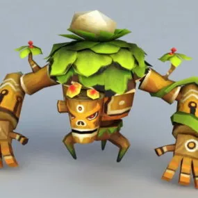 Treant Cartoon Monster 3d model
