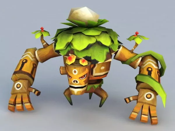 Treant Cartoon Monster 3d model Treant Cartoon Monster 3d model